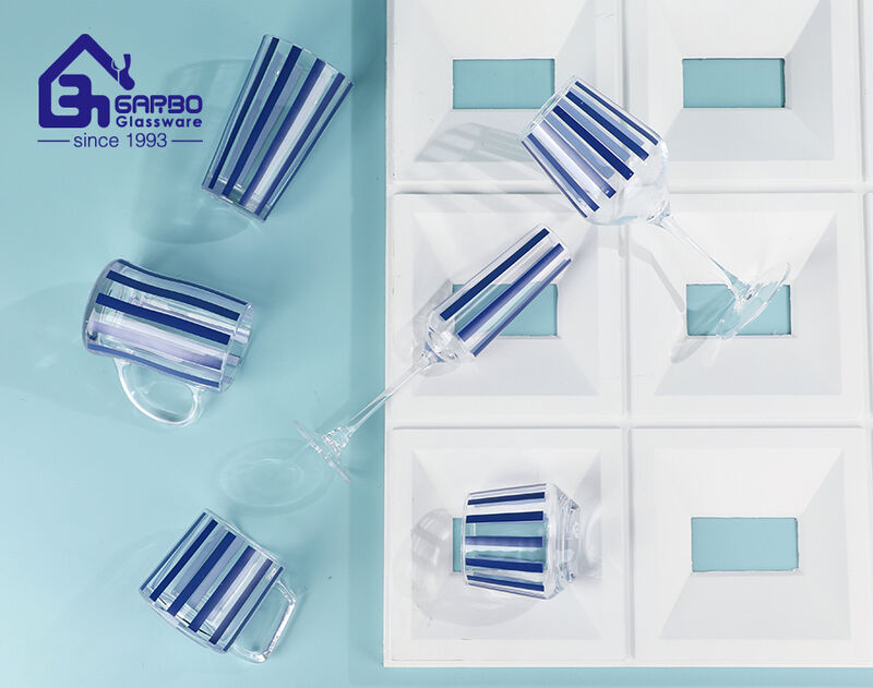 Colored line glass product series - The best choice for promotional items