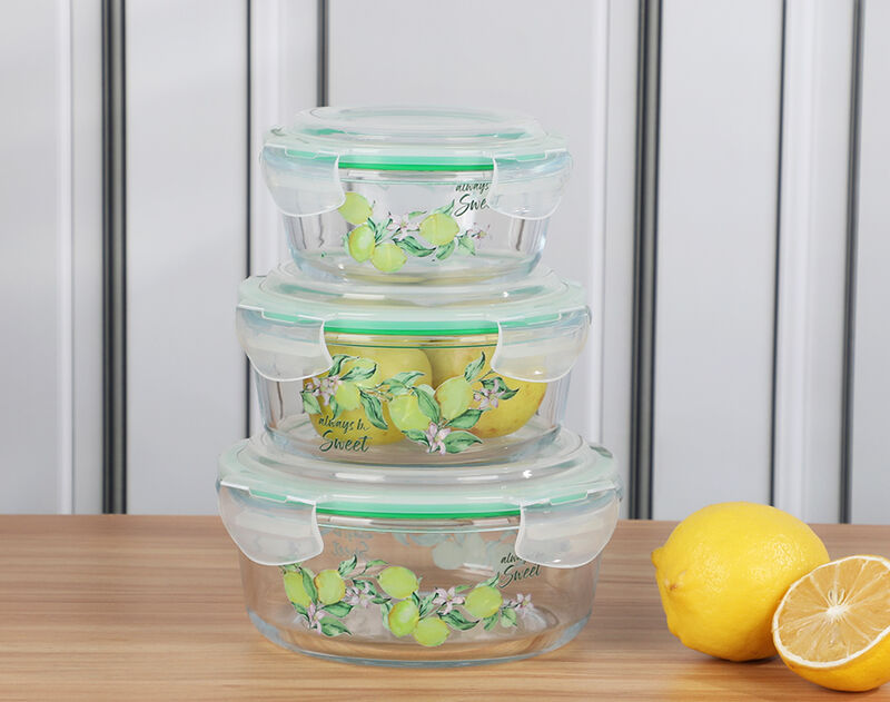 Facotry Wholesale Lunch Box Customize Decals Glass