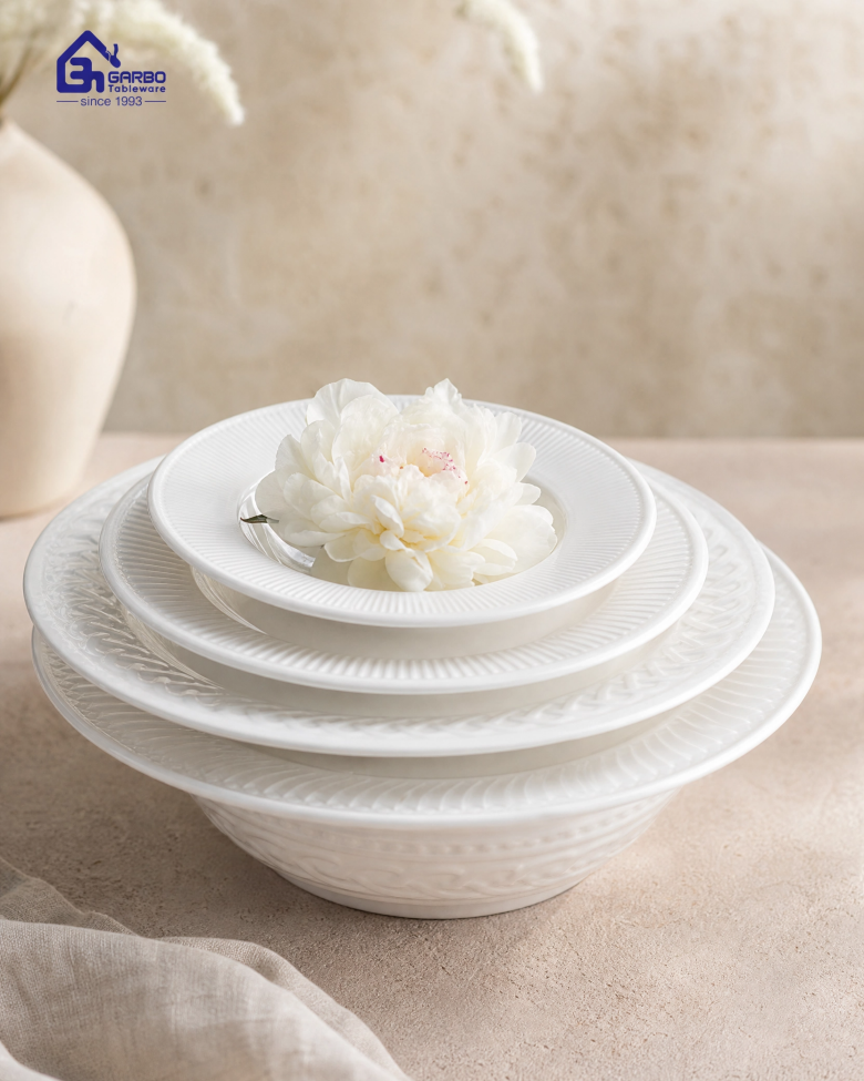 New Pattern Collection Launch for White Opal Glass Tableware