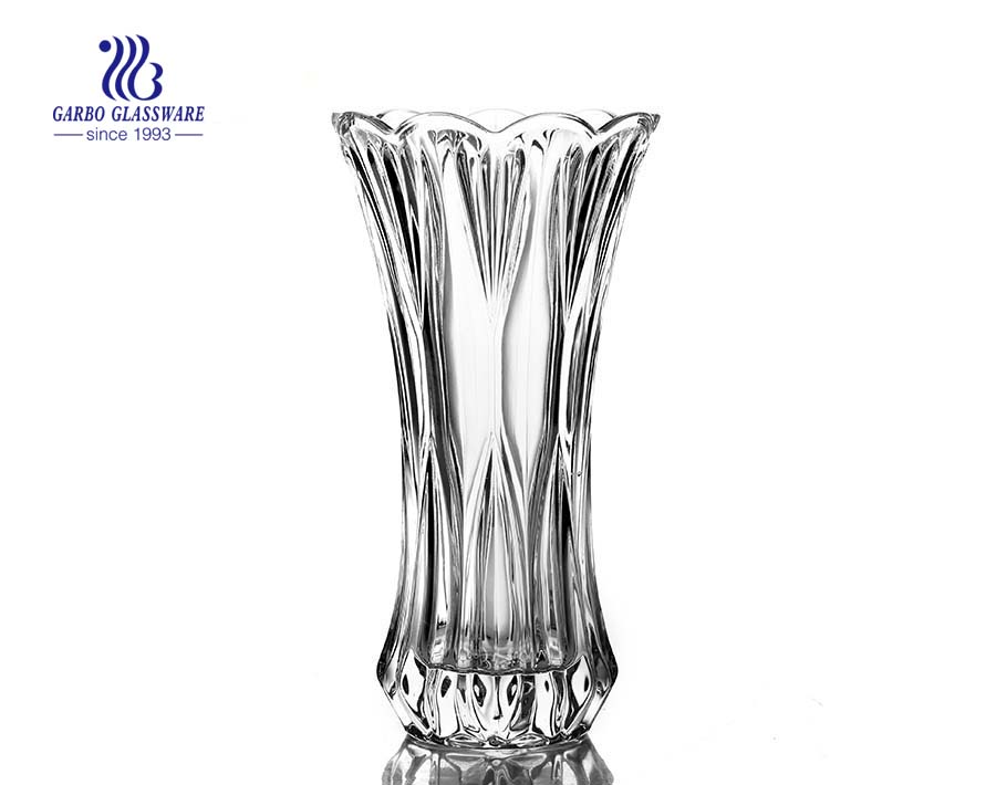 high quality elegant glass vase for promotion