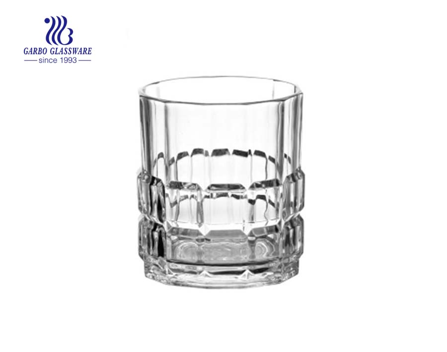 Tasses à whisky en verre rtyle à l'ancienne de 8 oz