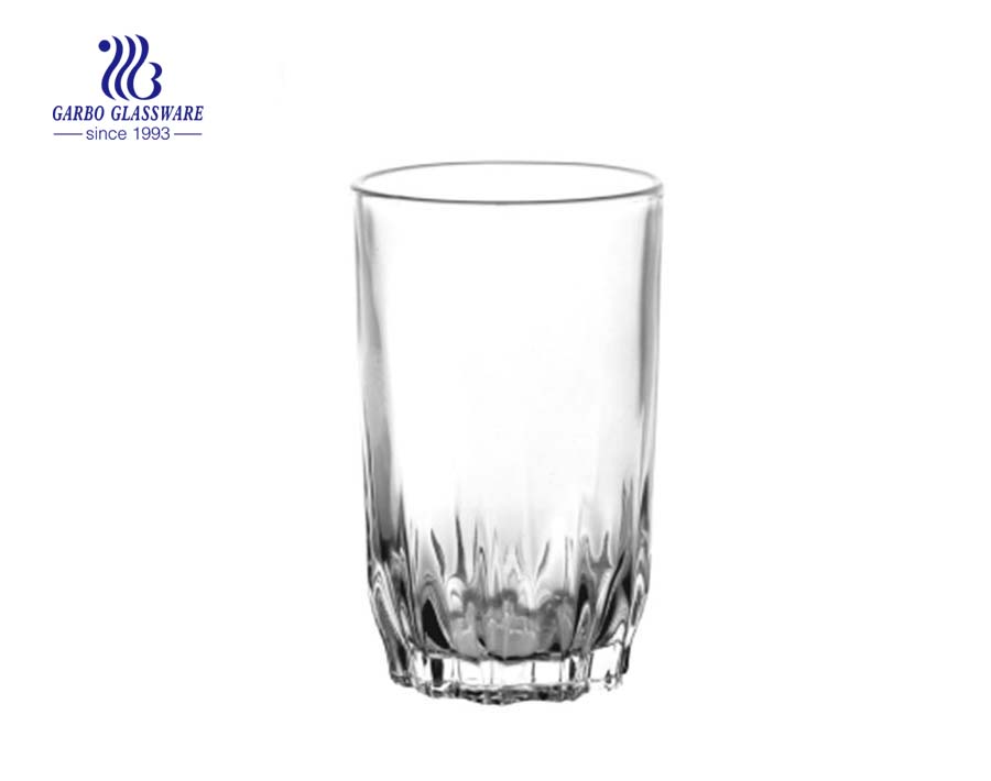 Vasos de jugo de highball de tamaño alto de 11 oz Vaso de vidrio para beber