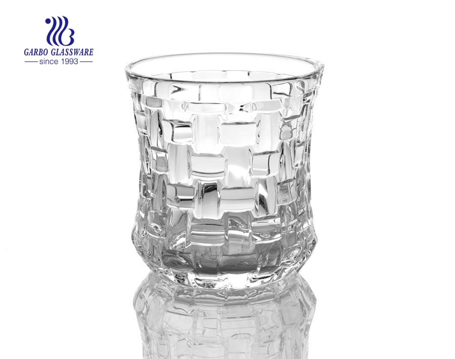 Vasos nuevos de vidrio de whisky de alta calidad de 9 oz para vino