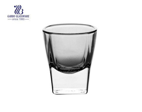 Wholesale vaso de chupito transparente de 1.7 oz