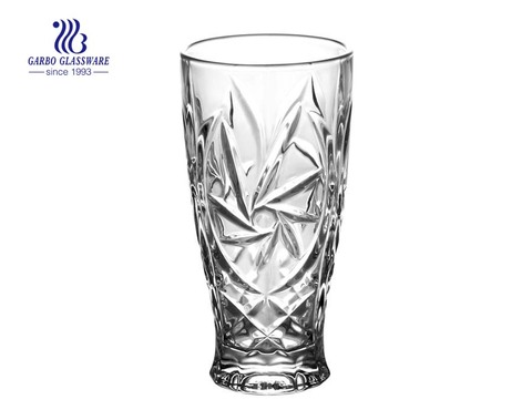 Vasos de vidrio de whisky 10OZ para beber cerveza al por mayor