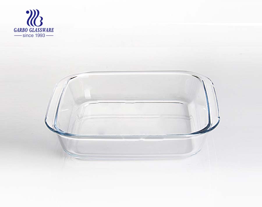 Olla de vidrio Pyrex 1.5L para hornear con mango