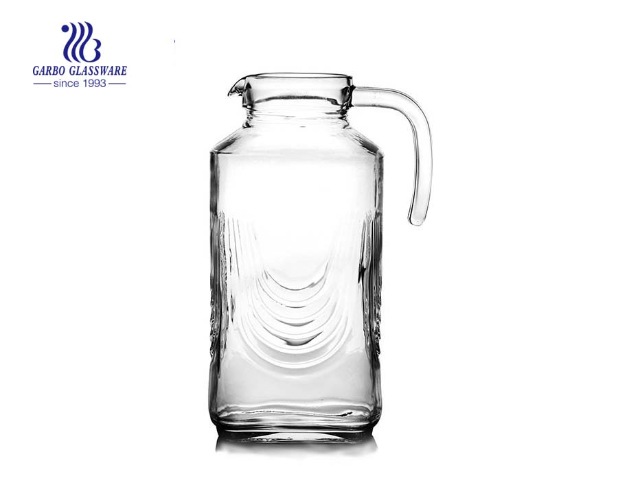 Customized glass pitcher supplier