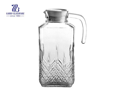 Customized glass pitcher supplier