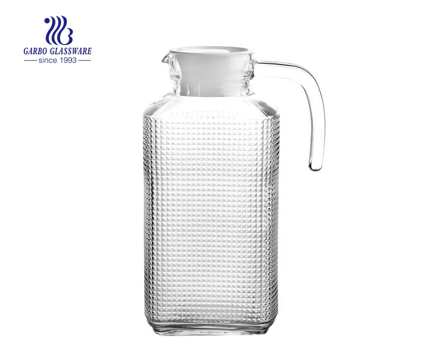 Customized glass pitcher supplier