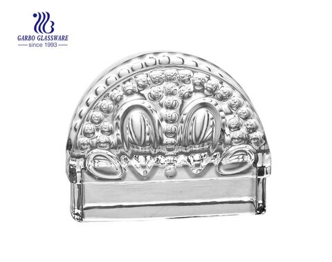 Wholesale cheap glass napkin holder manufacture 