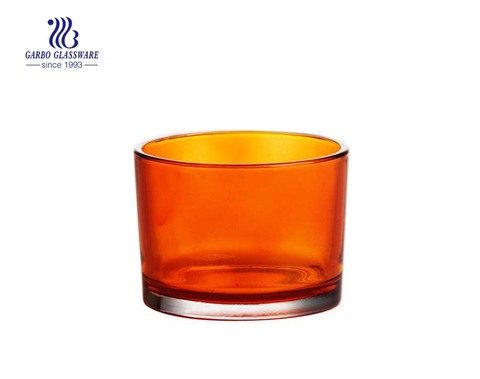 China mini glass candle holders candle tumblers