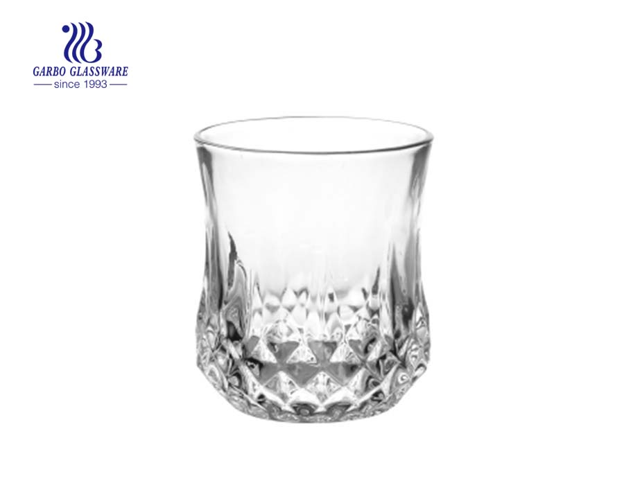 Diamant Steinglas Rotweinsaft Whisky Becher