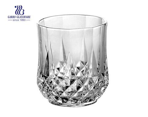 diamond stone glass red wine juice whisky tumblers