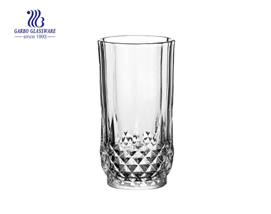 engraved whisky glass for orange juice drinking with factory supplier