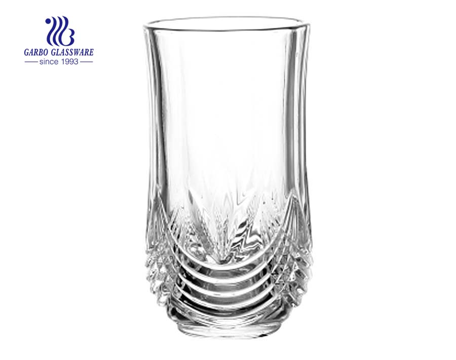 engraved whisky glass for orange juice drinking with factory supplier