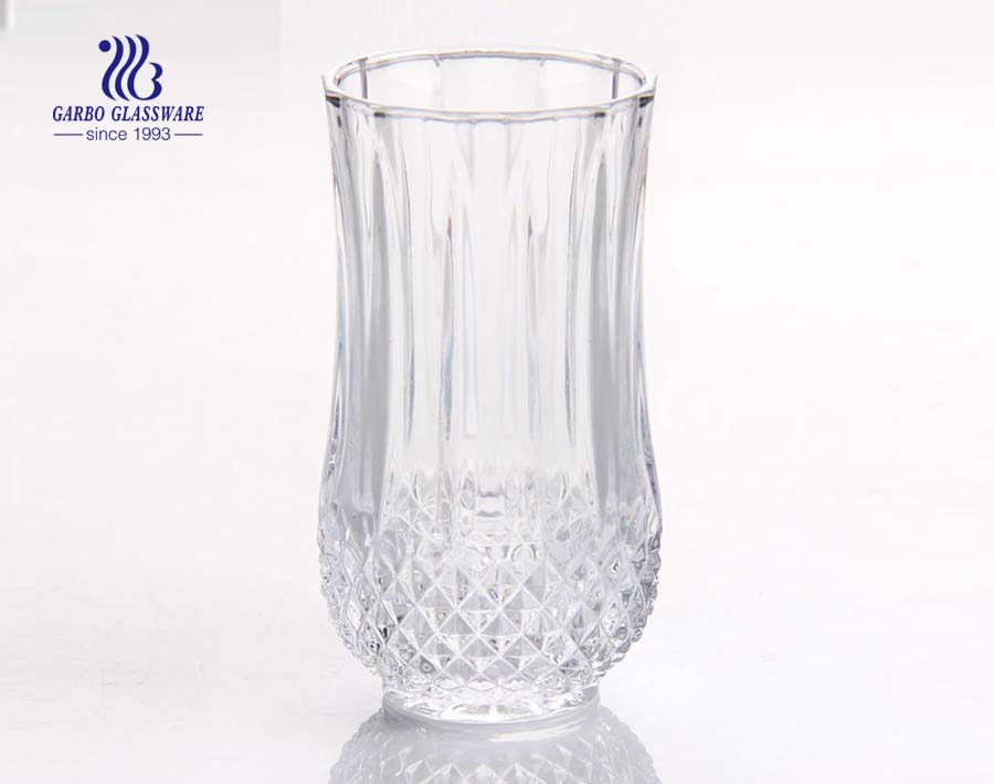 engraved whisky glass for orange juice drinking with factory supplier