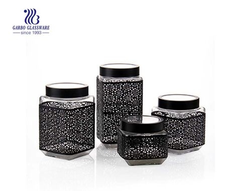 2L glass food storage jars wholesale