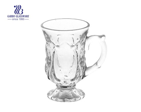 65ml small tea glass with handle