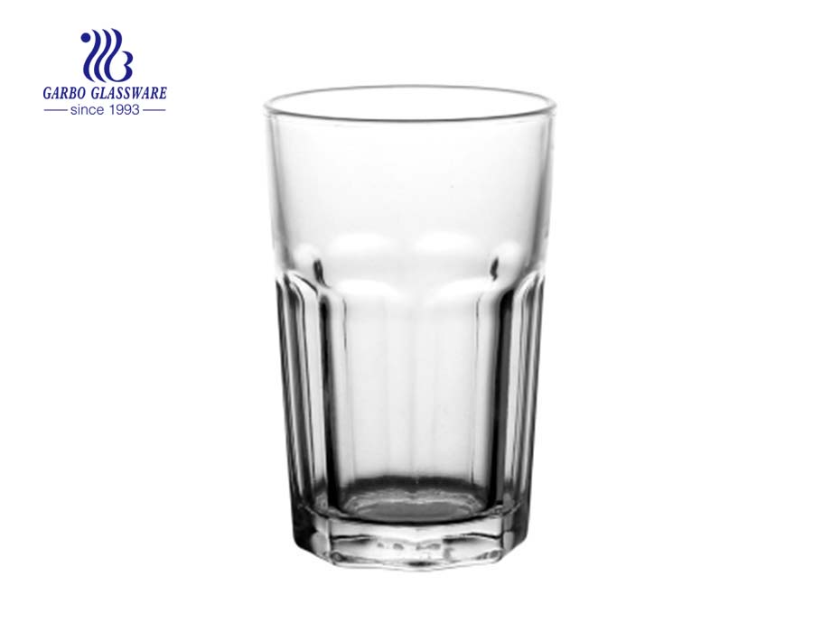 9oz stock rock glass tumbler for water drinking 