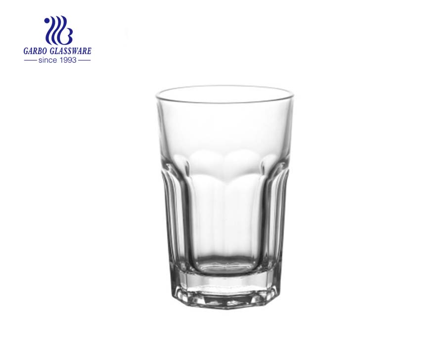 9oz stock rock glass tumbler for water drinking 