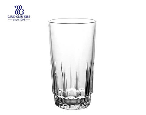 Vaso de vidrio para beber té de 12 oz