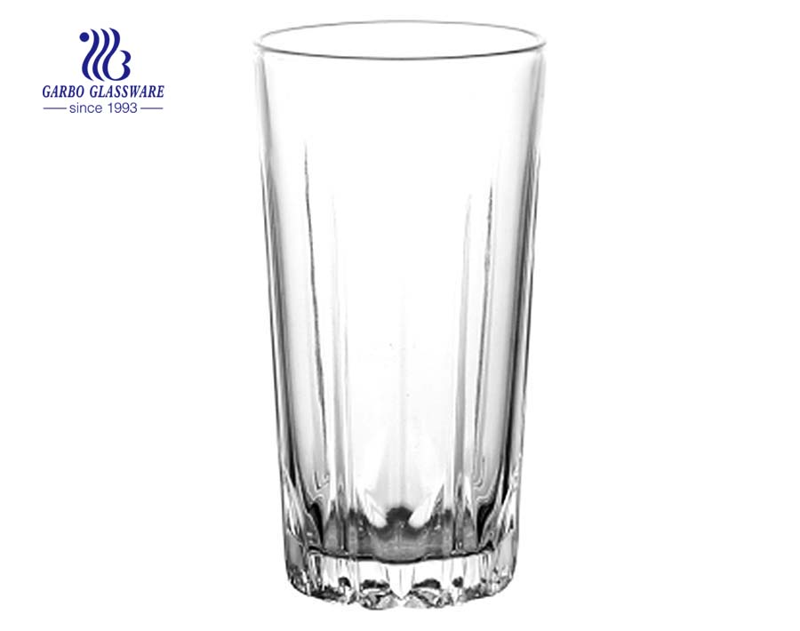 Vaso de vidrio para beber té de 12 oz