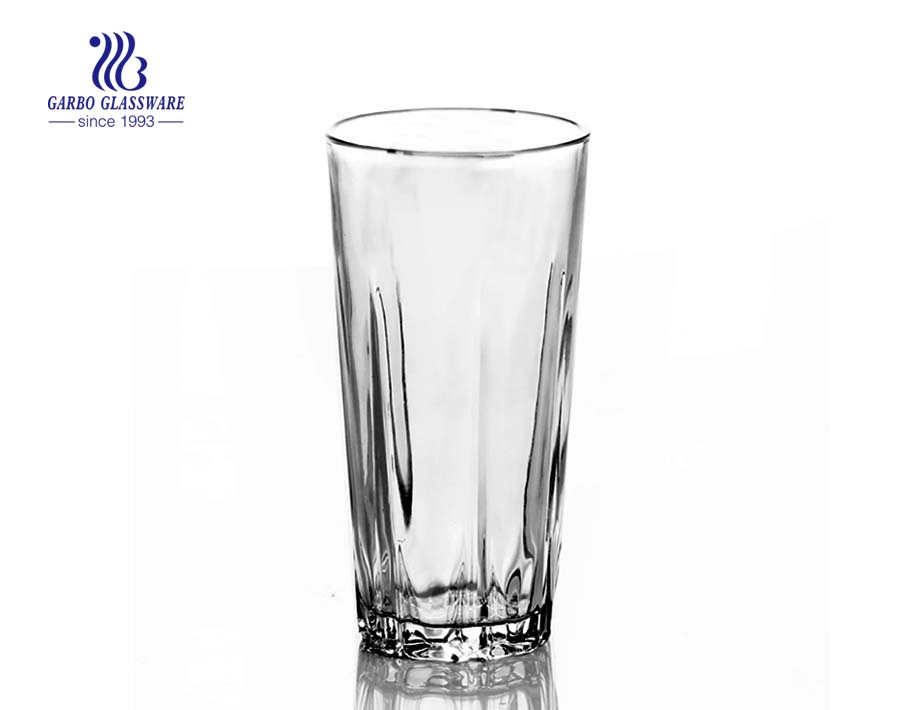 12oz high tea drinking glass tumbler 