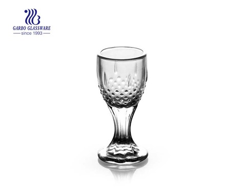 11oz engraved clear shot glass