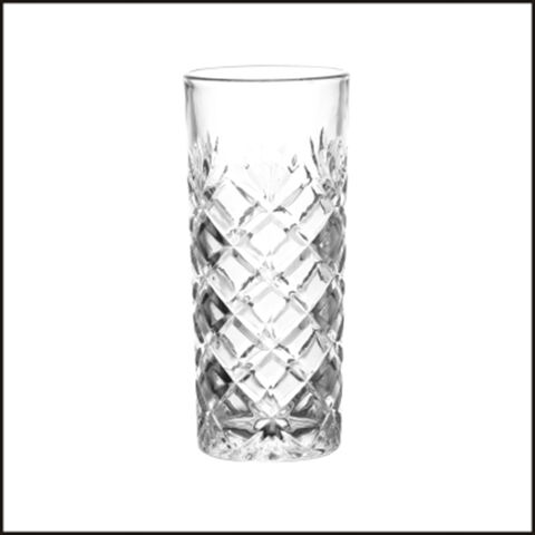 Vasos de whisky de cerveza de vidrio de base larga de 9 oz para beber vino