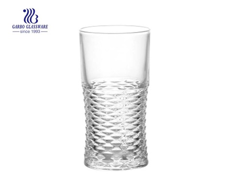 9oz long based glass beer whisky tumblers for wine drinking