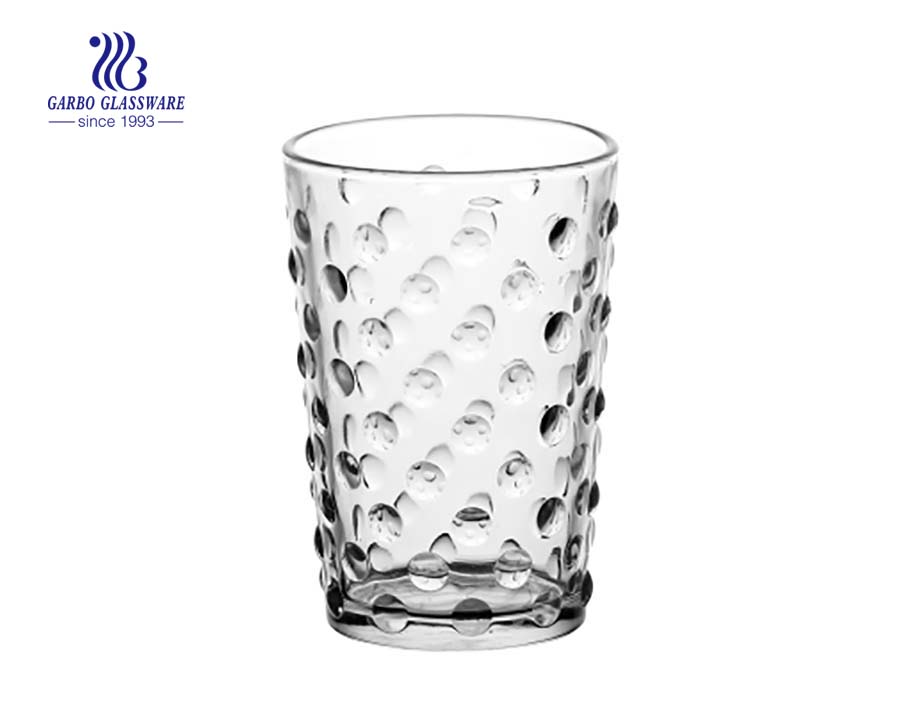 Gobelet en verre de vente chaude 12oz pour boire de l'eau