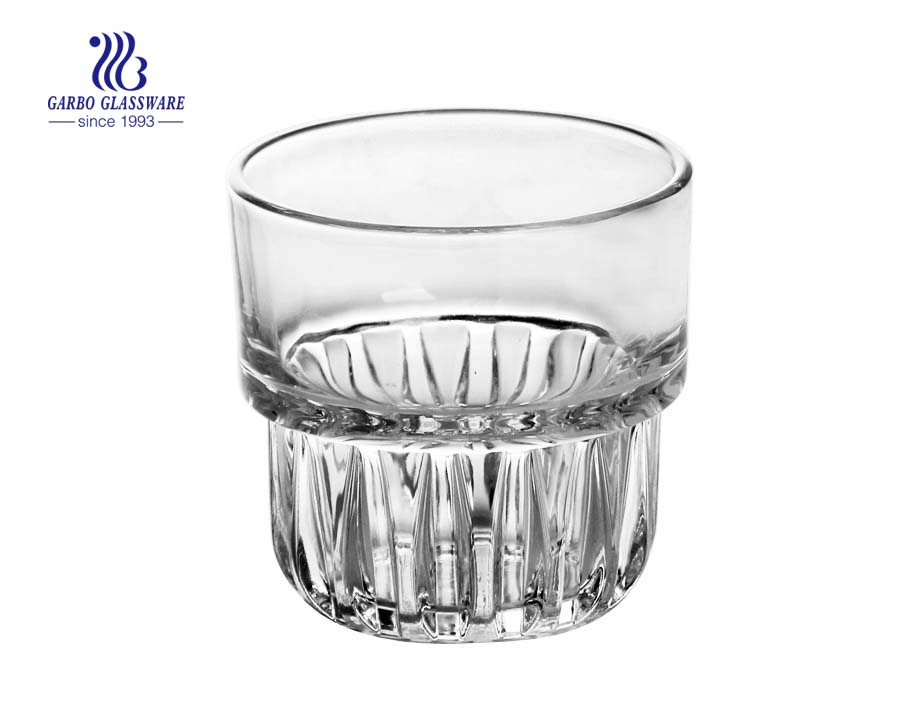 16oz Ei Form Wasser Glas Tasse Porzellan Glaswaren Lieferant