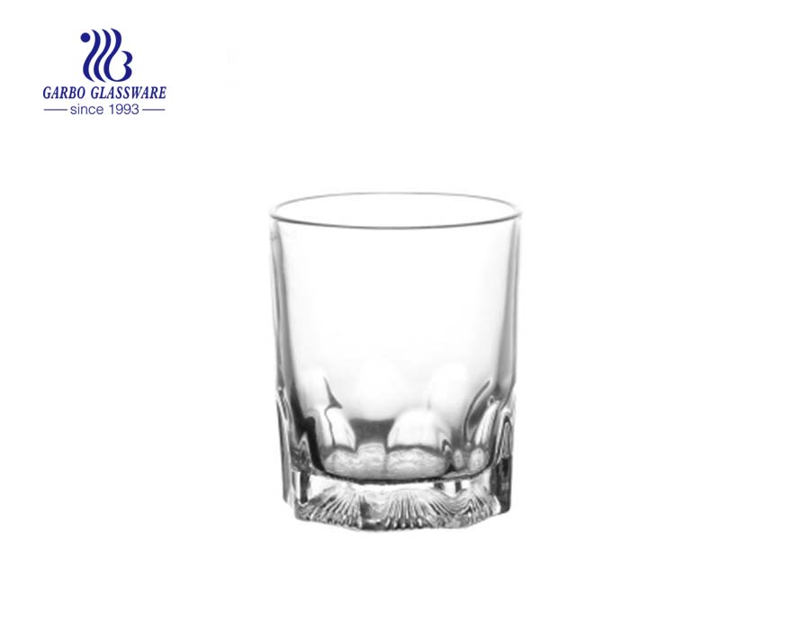 16oz卵形水ガラスカップ中国ガラス製品サプライヤー