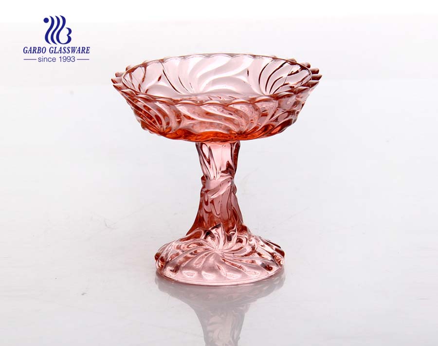 China factory antique colored ice cream glasses