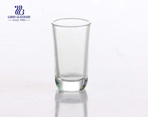 19ml Transparent shot glass for wine drinking 