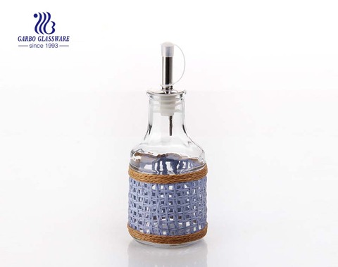 160ml Machine made glass oil bottle for home using 