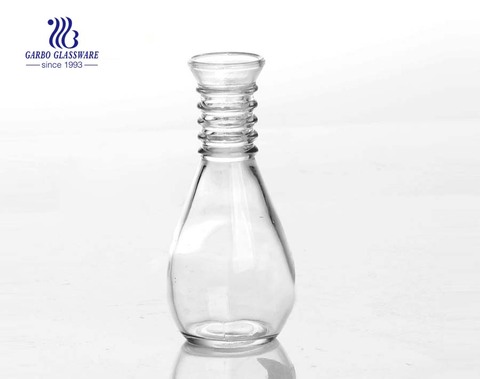 120ml  Machine made lamp bulb shape glass bottle