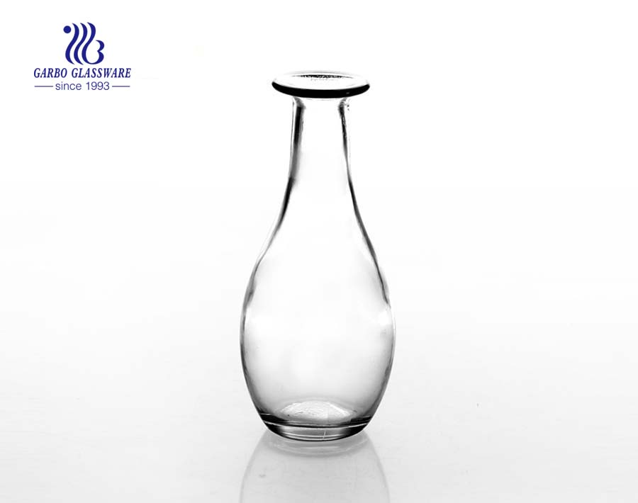 120ml  Machine made lamp bulb shape glass bottle