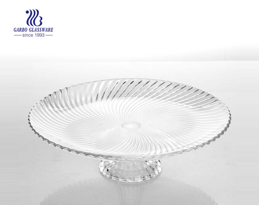 7.5-inch glass salad plates with apple designs glass salad plates wholesale suppliers