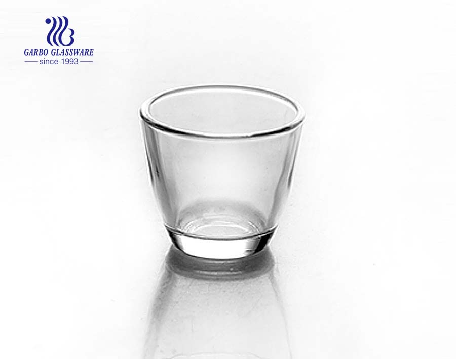 33ml Clear wholesale shot glass for wine drinking