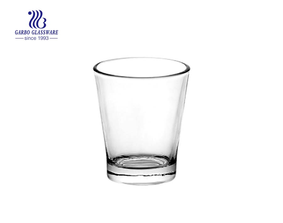 2.5oz Transparent engranved shot glass for wine drinking