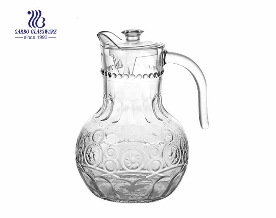 low price glass pitcher made in China