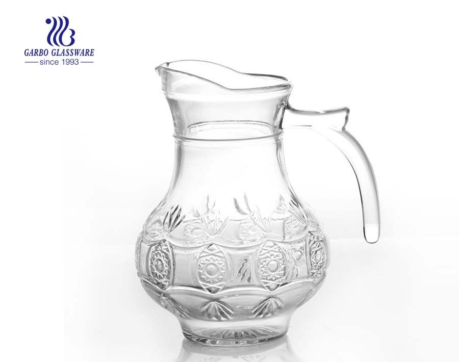 low price glass pitcher made in China