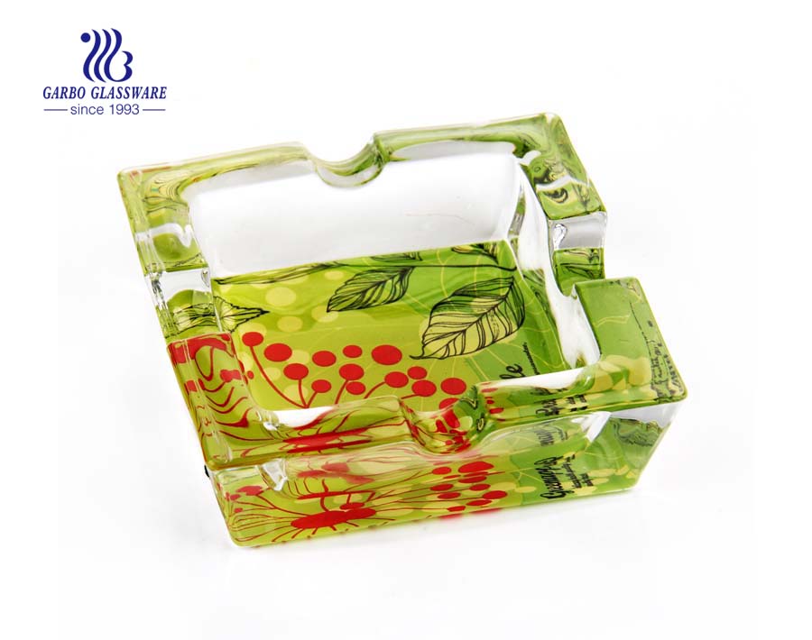 color glass ashtray supplier