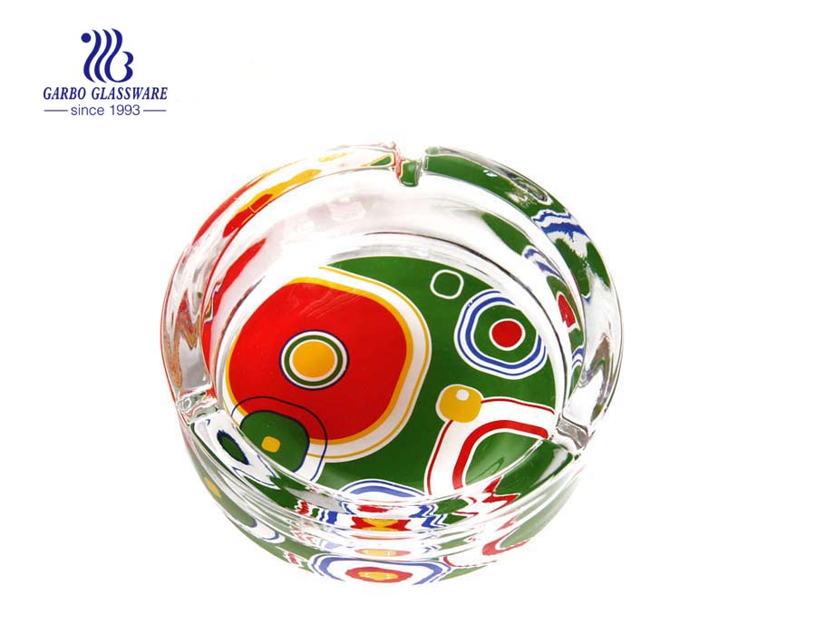 color glass ashtray supplier