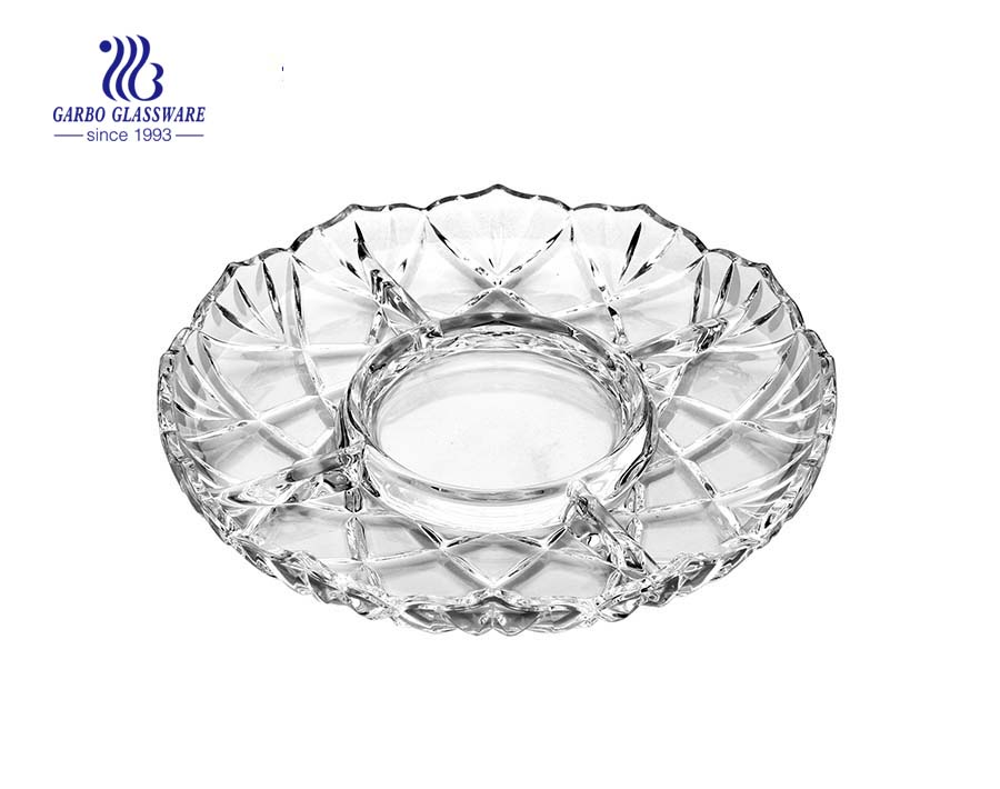 Glass Plate for Serving Fruit