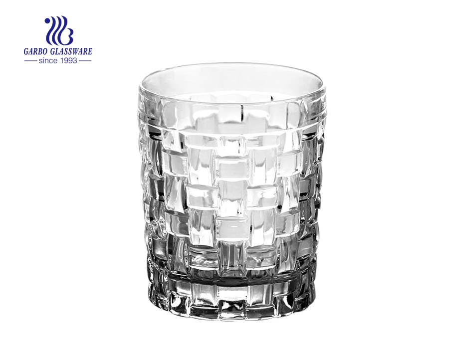 New design 10oz glass whisky wine tumblers