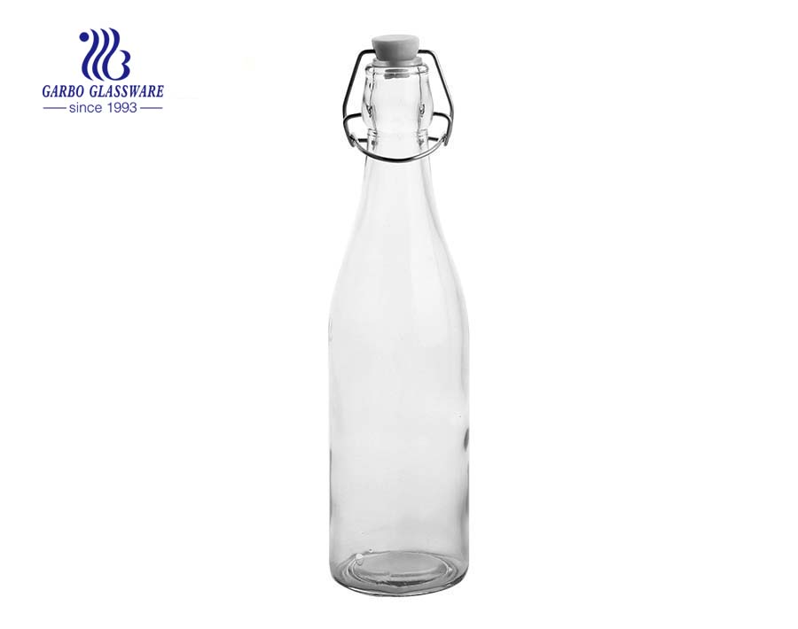  400ml Machine made spray color glass bottle 