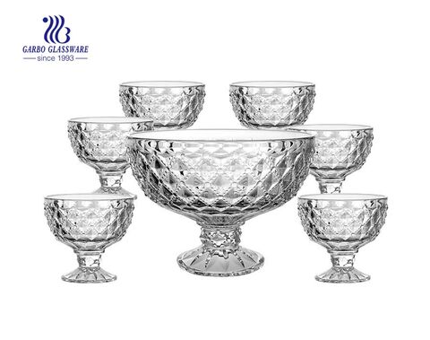 New Arrival 7PCS Glass Salad Bowl Set Big Fruit Bowl with Small Ice Cream  Bowl for Home Life Bowl Set - China Glass Bowl Glass Tumbler Glass Ice  Bucket Sets and Engraved