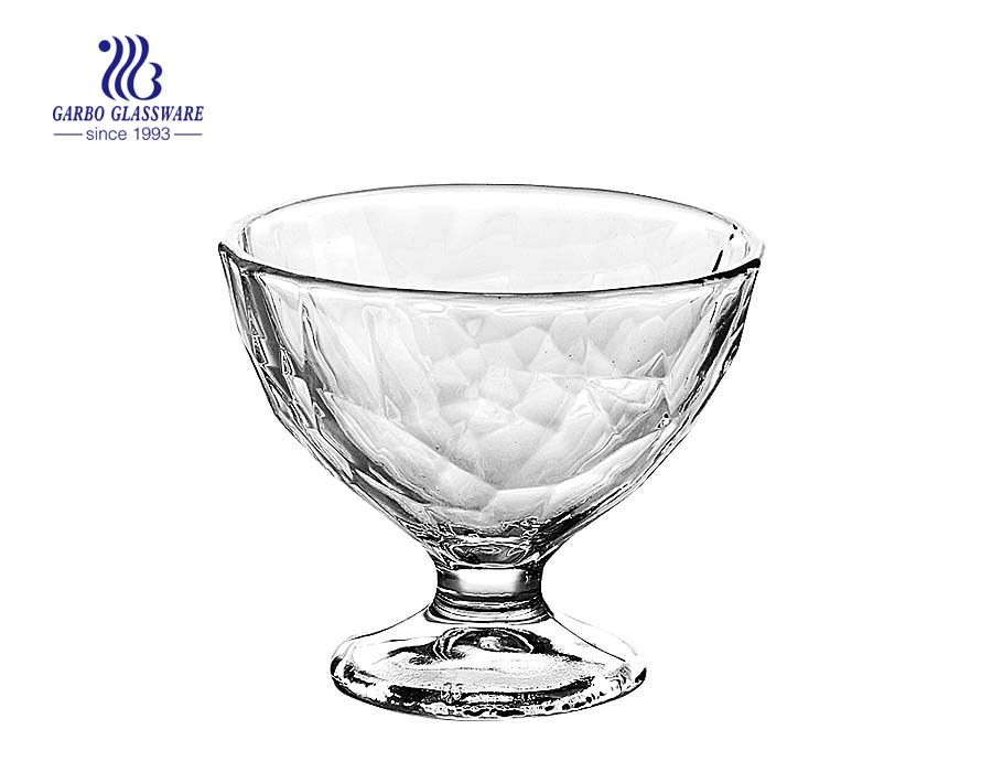 Buy discount clear glass ice cream bowls